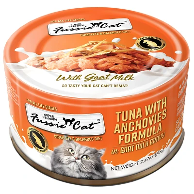 Fussie Cat - Wet Cat Food - Premium Tuna with Anchovies in Goat's Milk