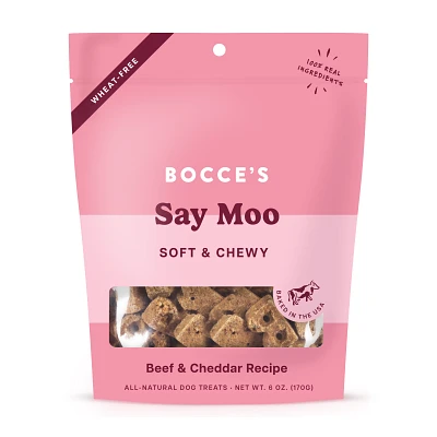 Bocce's Bakery - Soft & Chewy Dog Treat - Say Moo