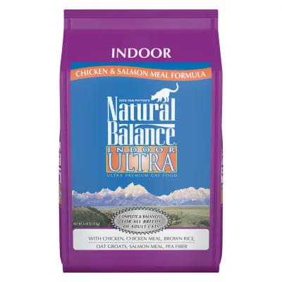 Natural Balance - Cat Food - Indoor Ultra Chicken Meal & Salmon Meal