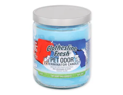 Specialty Pet - Pet Odor Exterminator Candle -  Clothesline Fresh