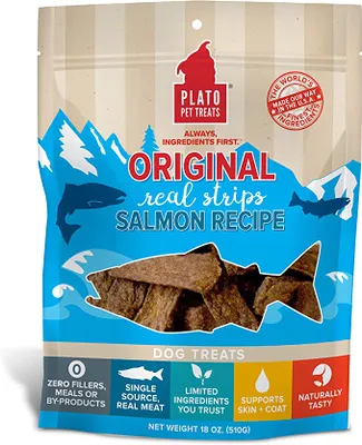 Plato - Dog Treat - Salmon Strips