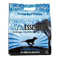 Vital Essentials - Frozen Dog Food - Beef Patties