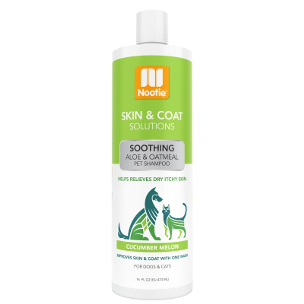 Nootie - Pet Shampoo - Soothing Aloe & Oatmeal - Cucumber Melon