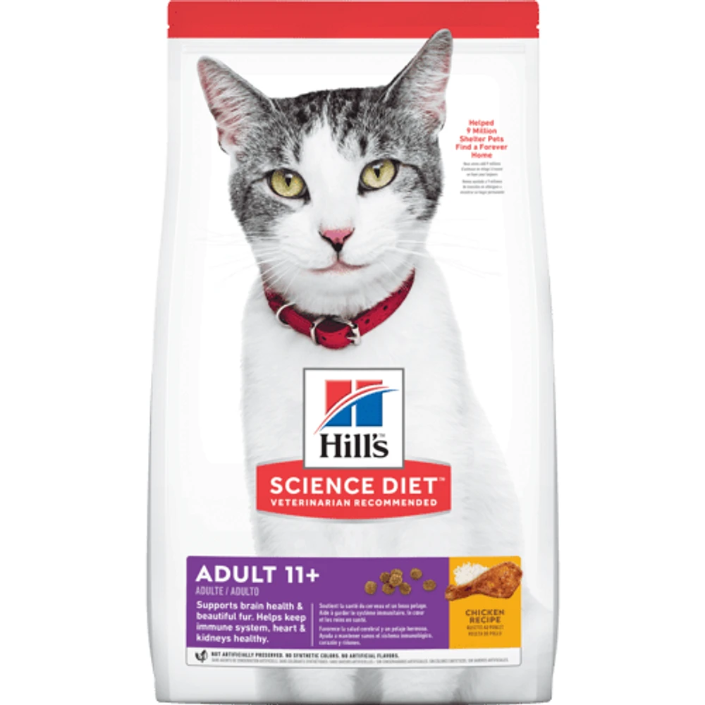 Science Diet - Cat Food - Senior 11+ Chicken