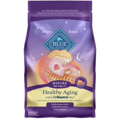 Blue Buffalo - Cat Food - Healthy Aging Chicken & Rice