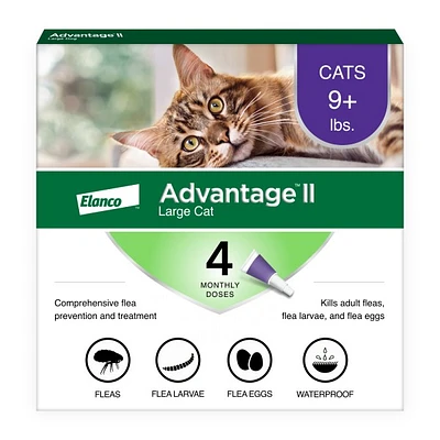 Advantage® II - Flea Prevention - For Cats Over 9 lbs