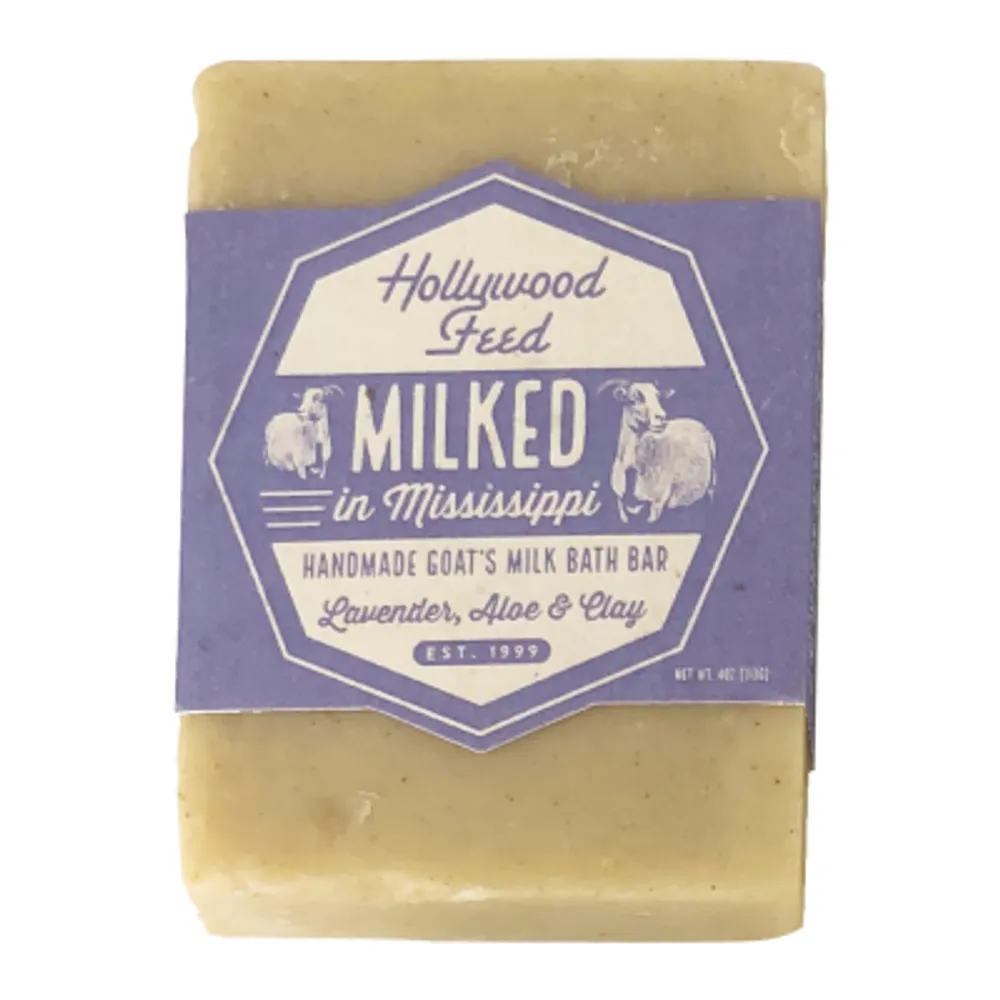 Hollywood Feed - Goat Milk Shampoo Bar - Lavender,  Aloe,  & Clay