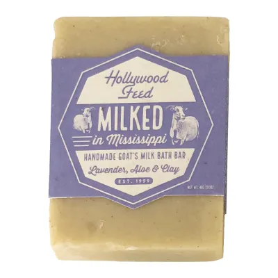 Hollywood Feed - Goat Milk Shampoo Bar - Lavender,  Aloe,  & Clay