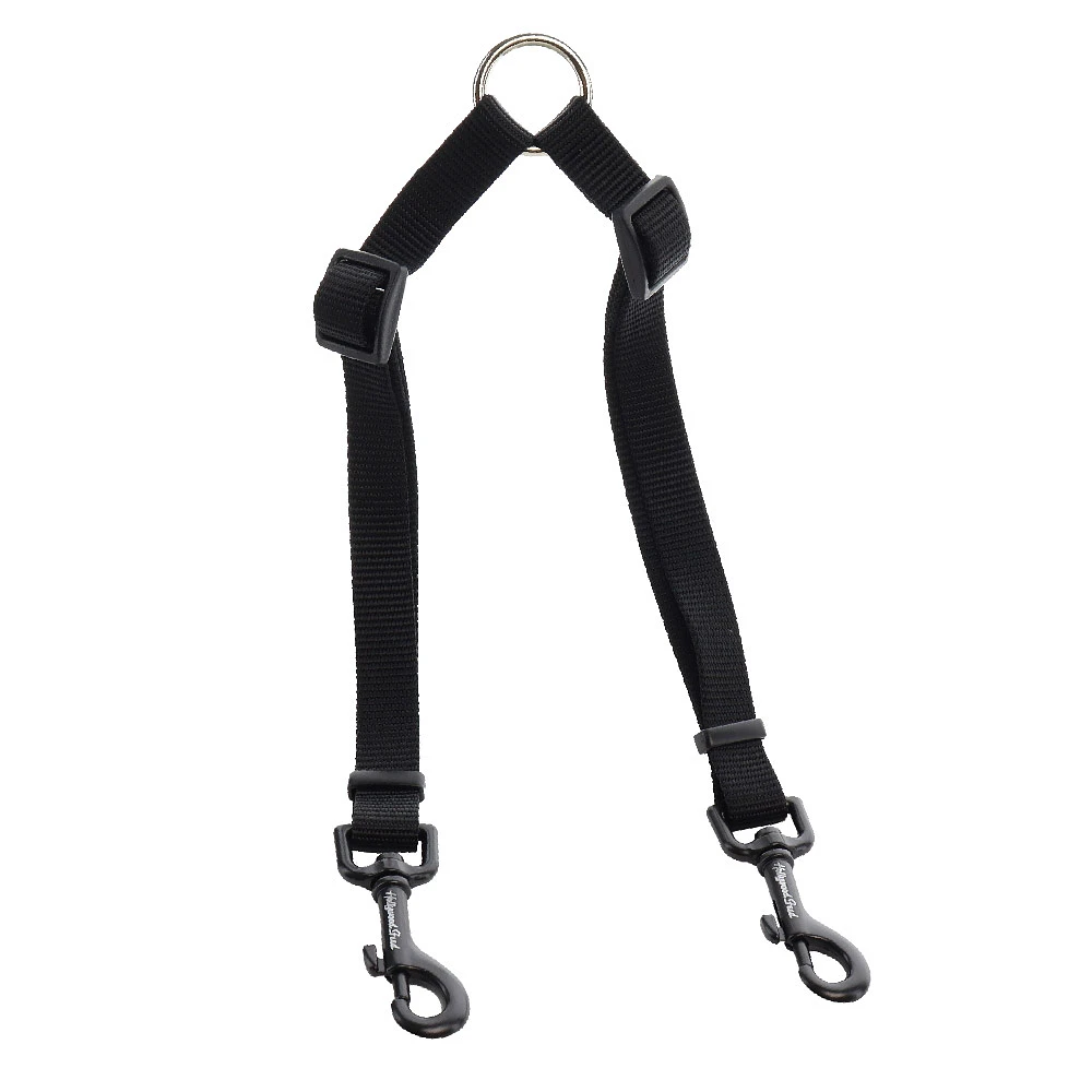 Ohio Made - Dog Leash Coupler - Black