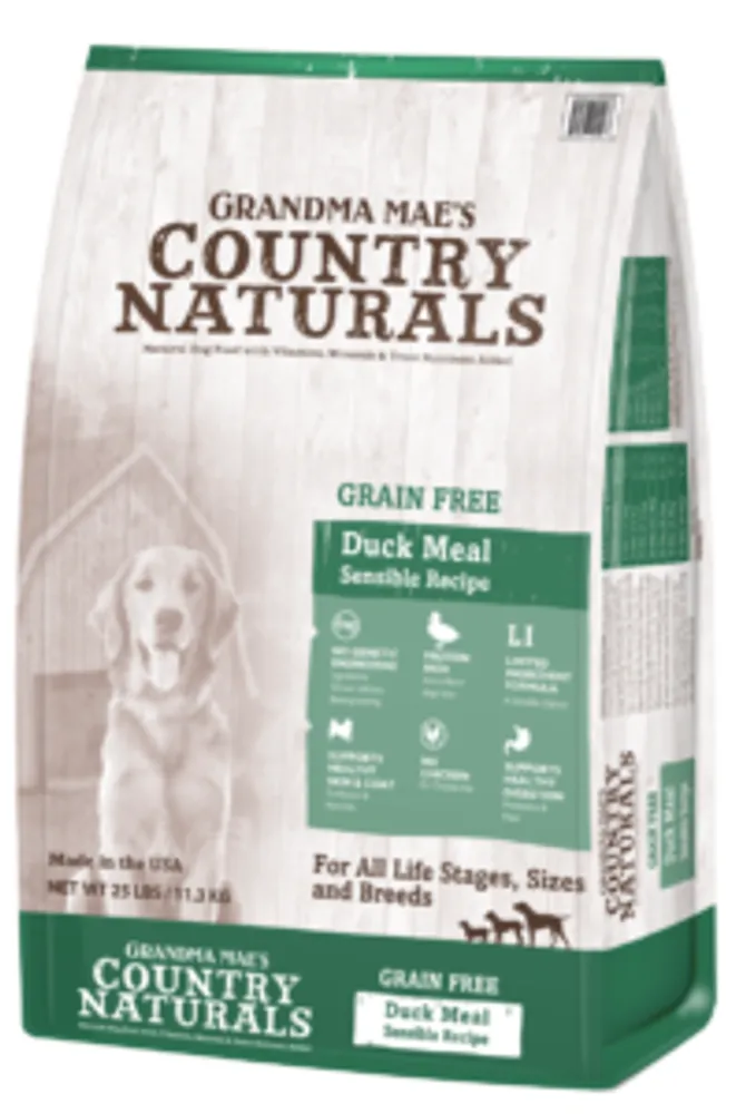 Country Naturals - Dog Food Grain Free Limited Ingredient Duck