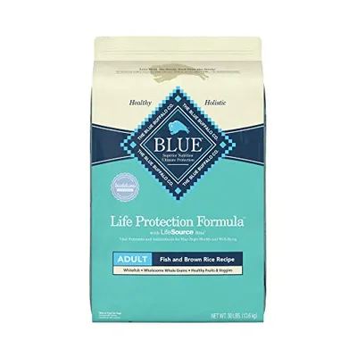 Blue Buffalo - Dog Food - Adult Fish & Brown Rice