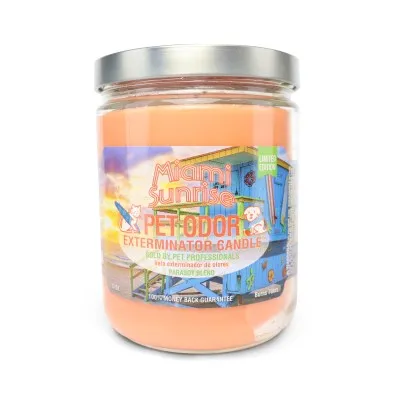 Specialty Pet - Pet Odor Exterminator Candle - Miami Sunrise