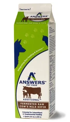 Answers - Frozen Fermented Raw Cow Milk - Texas