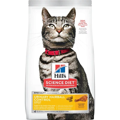 Science Diet - Feline Adult Urinary & Hairball Control 7 lbs