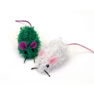 Rascals - Cat Toy - Fuzzy Ball Jr Cat Toy- Assorted
