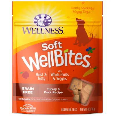 Wellness - Dog Treat - Wellbites Turkey & Duck