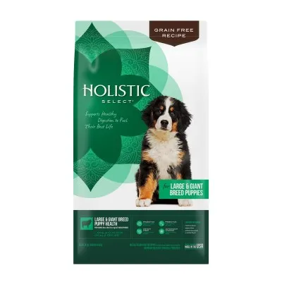 Holistic Select - Dog Food - Grain Free Large & Giant Breed Puppy with Lamb & Chicken