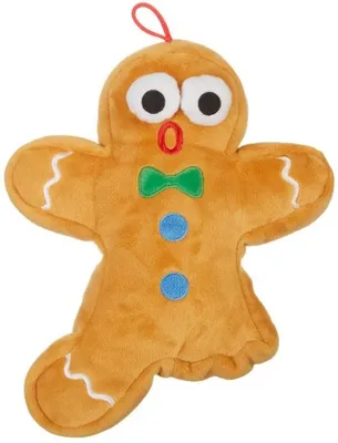Power Plush - Dog Toy - Christmas Ginger Snapped