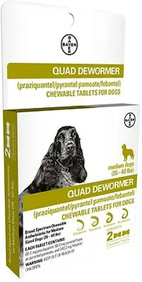 Elanco  - Quad Dewormer - Medium Dog