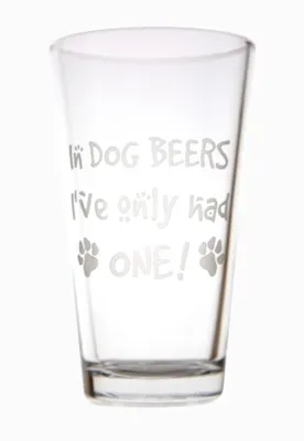 Hollywood Feed - Pint Glass - In Dog Beers