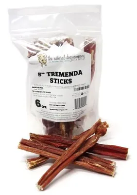 The Natural Dog Company - Dog Chew - Tremenda Sticks - 5 inches