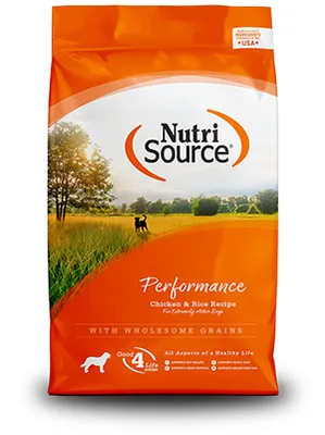 NutriSource - Dog Food - Performance Chicken & Rice