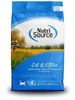 NutriSource - Cat Food - Cat & Kitten Chicken Meal, Salmon