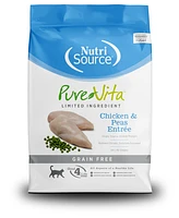 NutriSource - Cat Food - Grain Free Chicken & Peas Entree