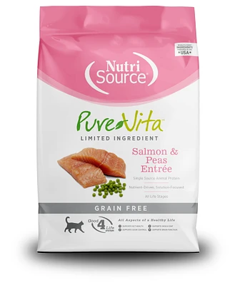 NutriSource - Cat Food - Grain Free Salmon & Peas