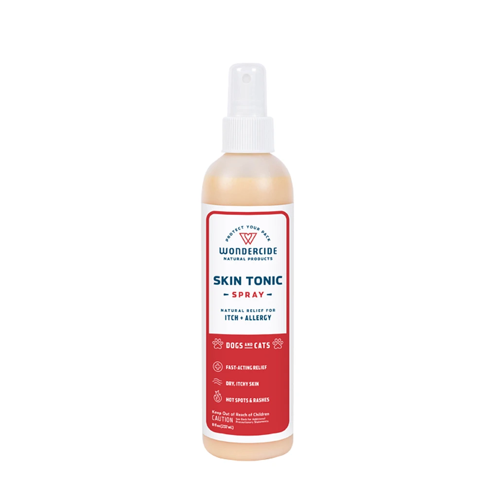 Wondercide - Skin Tonic Spray - Cat & Dog Itch Relief