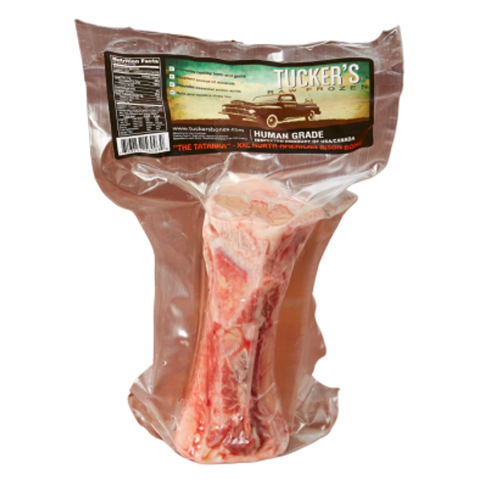 Tucker's - Frozen Bison Bone for Dogs - XXL