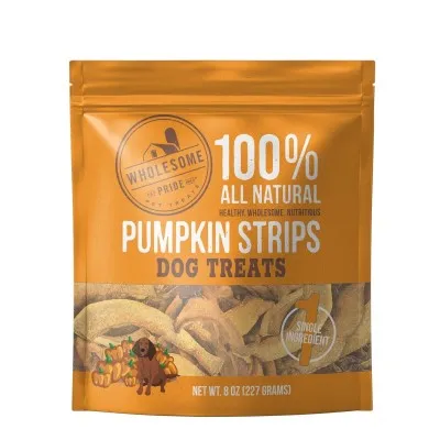 Wholesome Pride - Dog Treat - Pumpkin Strips
