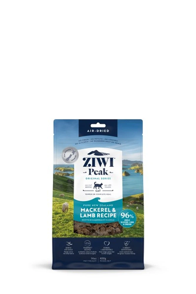 ZIWI Peak - Cat Food - Air-Dried Mackerel & Lamb