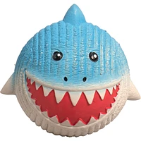 HuggleHounds - Dog Toy - Finn the Shark Ruff-Tex Ball