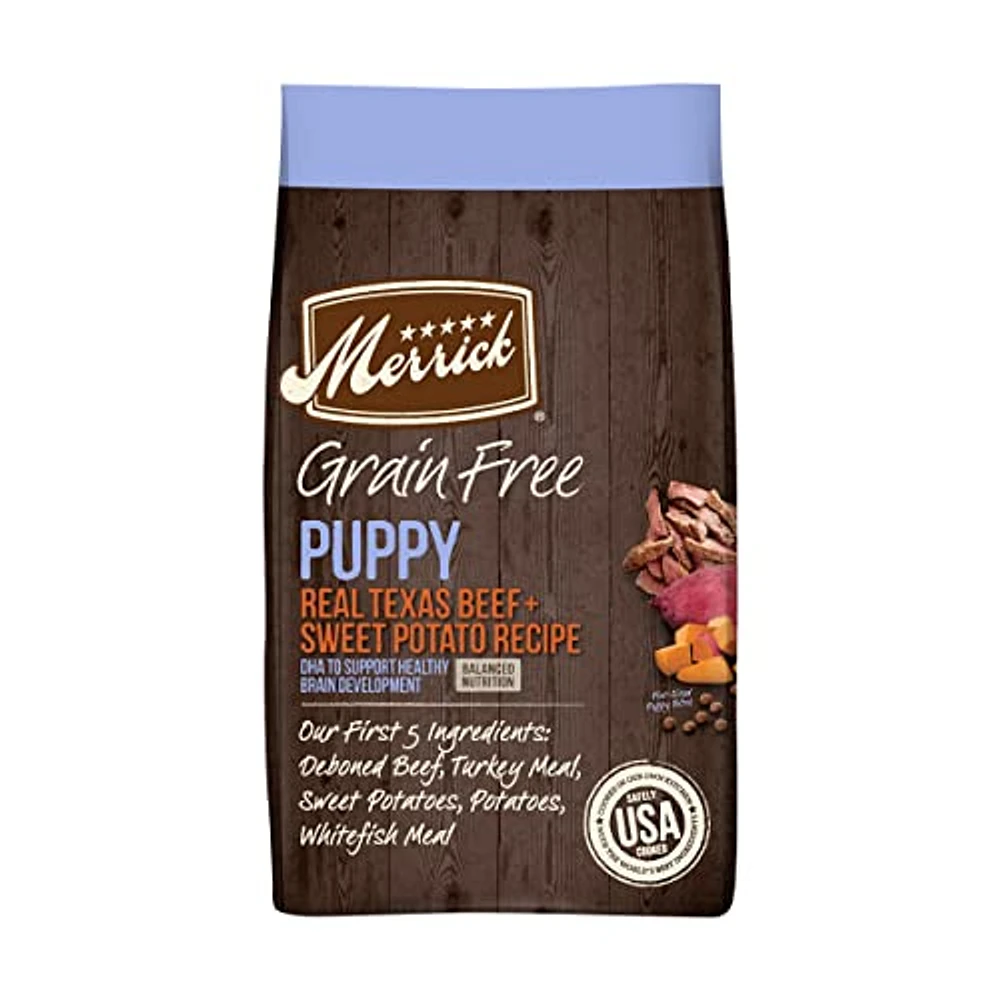 Merrick - Dog Food - Grain-Free Puppy - Beef