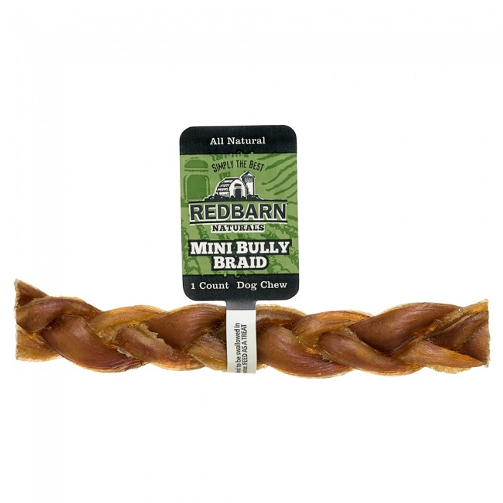 Redbarn - Dog Chew - Braided Bully Stick