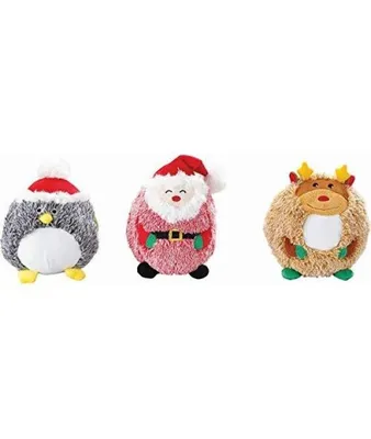 Spot - Dog Toy - Holiday Butterball - Assorted - 1 Each