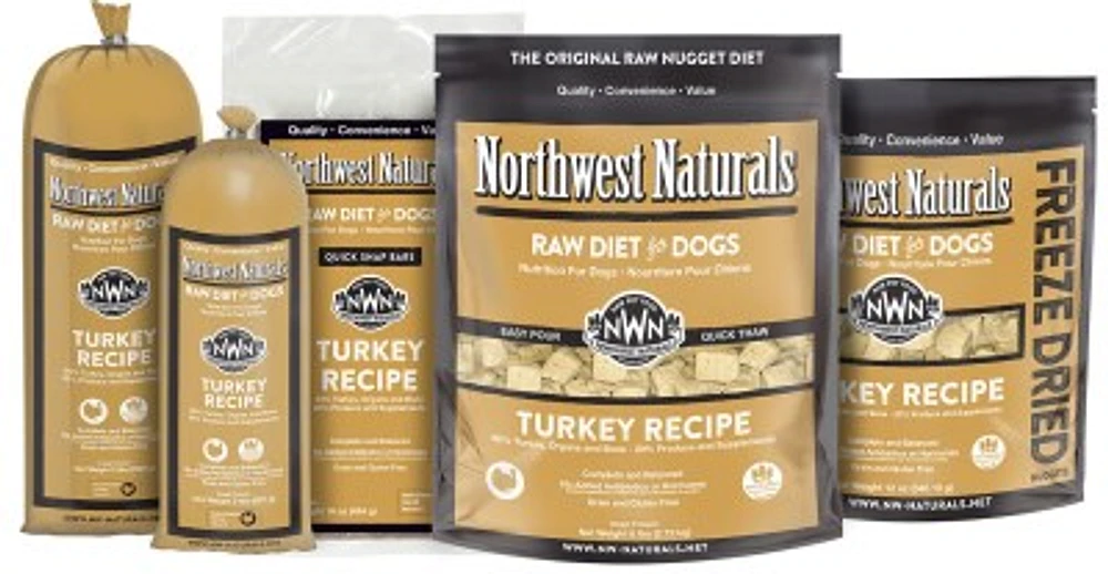 Northwest Naturals - Frozen Dog Food - Turkey