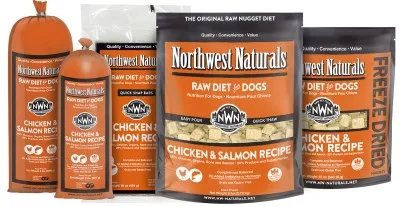 Northwest Naturals - Frozen Dog Food - Chicken & Salmon