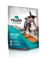 Nulo - Dog Treats - Jerky Strips Salmon with Strawberries