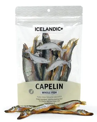 Icelandic+ - Dog Treats -  Capelin Whole Fish