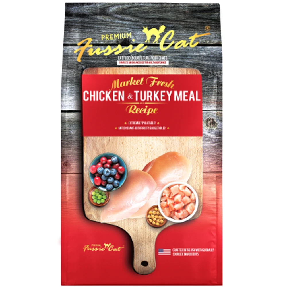 Fussie Cat - Dry Cat Food - Market Fresh Chicken and Turkey