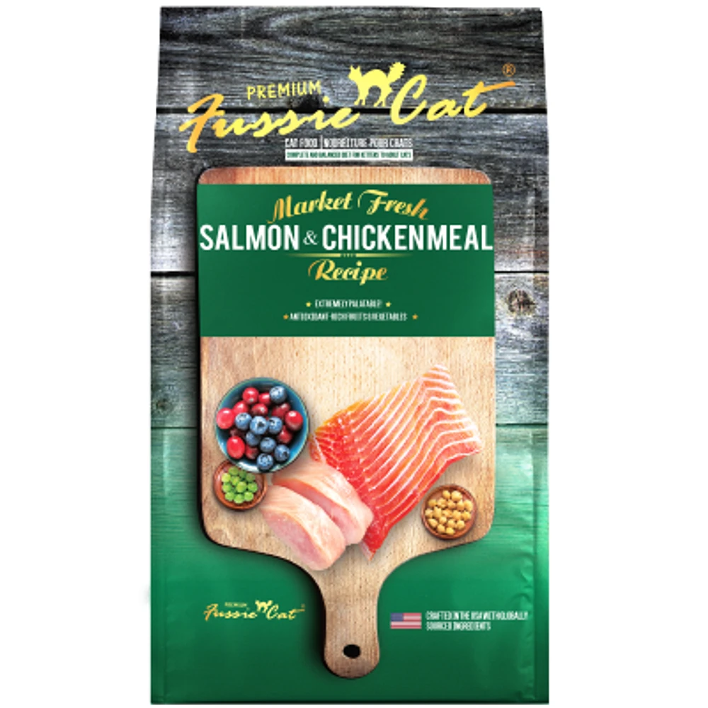 Fussie Cat - Dry Cat Food - Market Fresh Salmon & Chicken