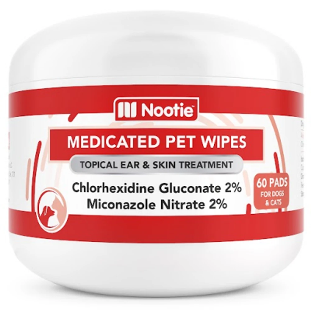 Nootie - Pet Pads - Medicated for Dogs,  Cats,  & Horses