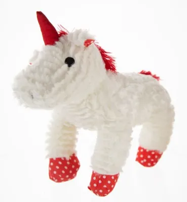 Patchwork - Dog Toy - White Unicorn