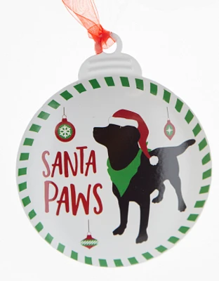 - Christmas Ornament - Santa Paws