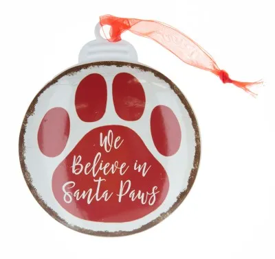 Brownlow Gifts - Christmas Ornament - We Believe In Santa