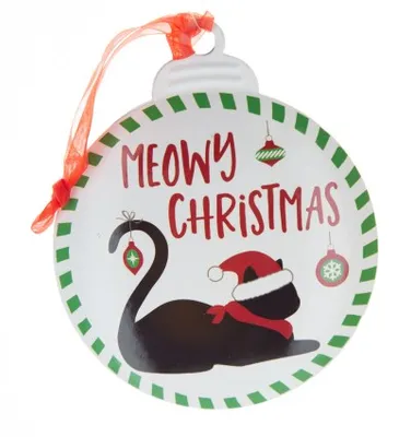 Brownlow Gifts - Christmas Ornament - Meowy Christmas