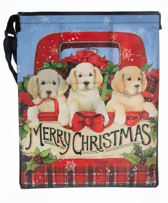 Brownlow Gifts - Christmas Tote - Puppies