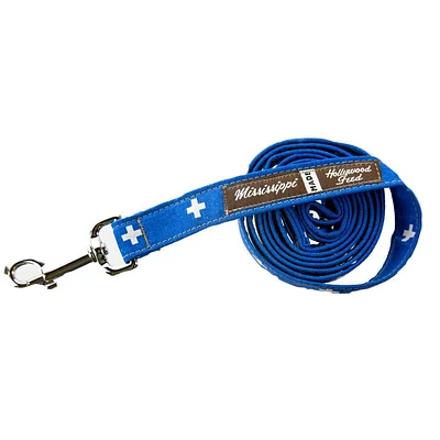 Dog Leash - Blue Cross